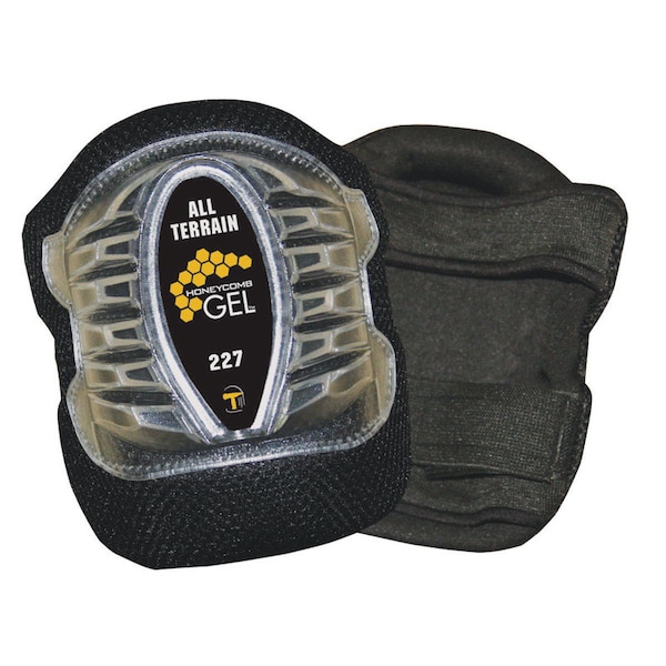Tommyco GELite 6 in. L X 4.5 in. W Gel Knee Pads Black One Size Fits All GEL227 - main